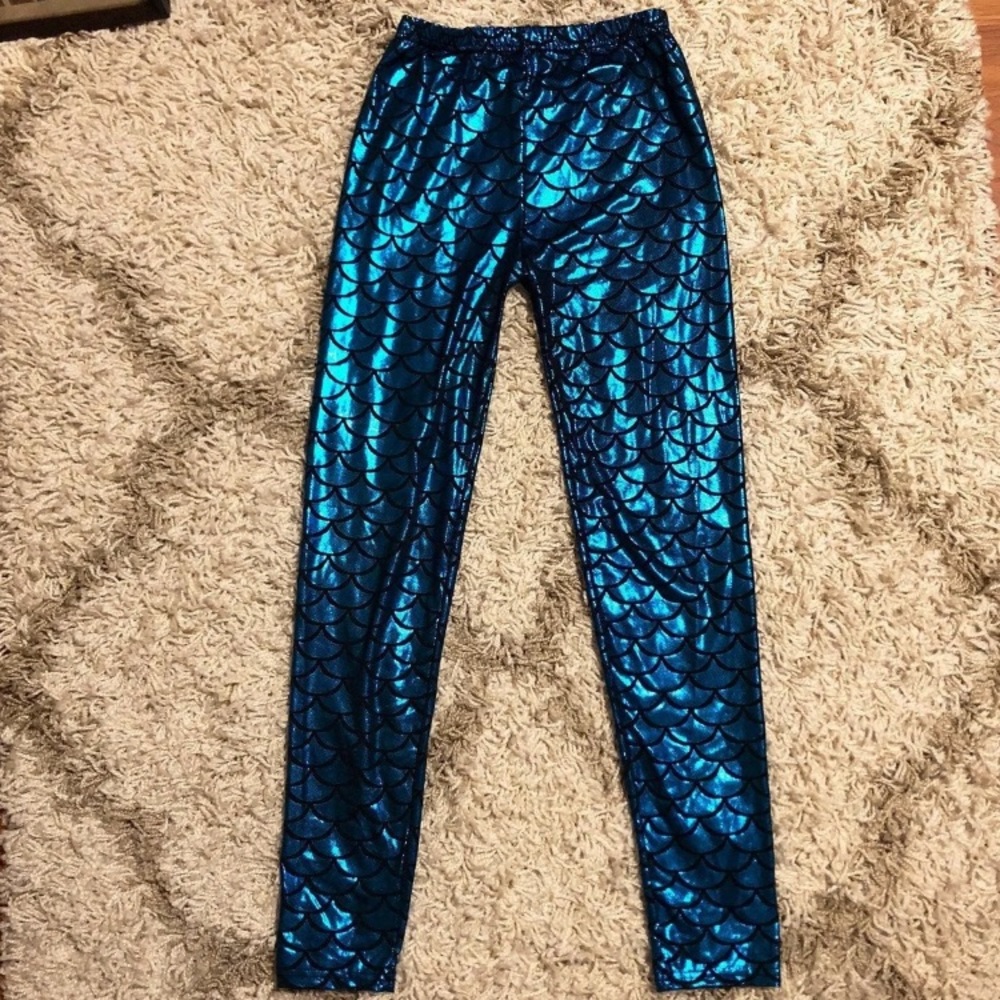Mermaid scale leggings